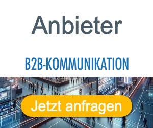 b2b-kommunikation Anbieter Hersteller 