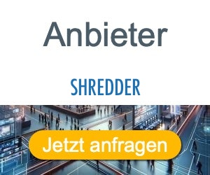 shredder Anbieter Hersteller 